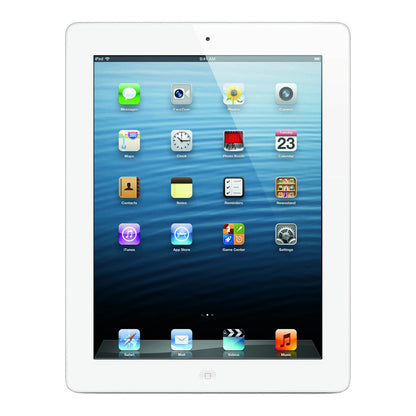 Apple iPad 4 16GB Bianco WiFi & Cellulare Molto Buono