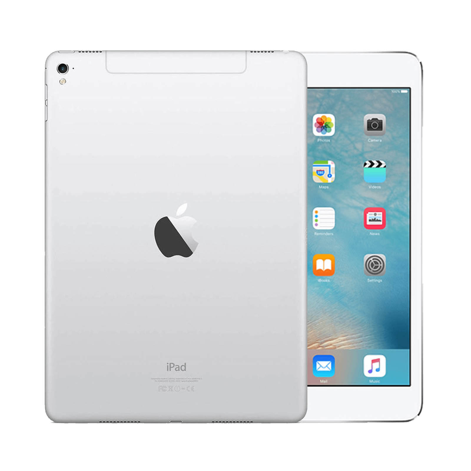 Ristrutturatoished Apple iPad 7 128GB WiFi Argento Come Nuovo