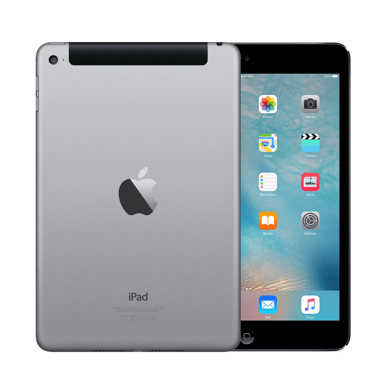 Apple iPad Mini 4 64GB Grigio Siderale WiFi & Cellulare Buono