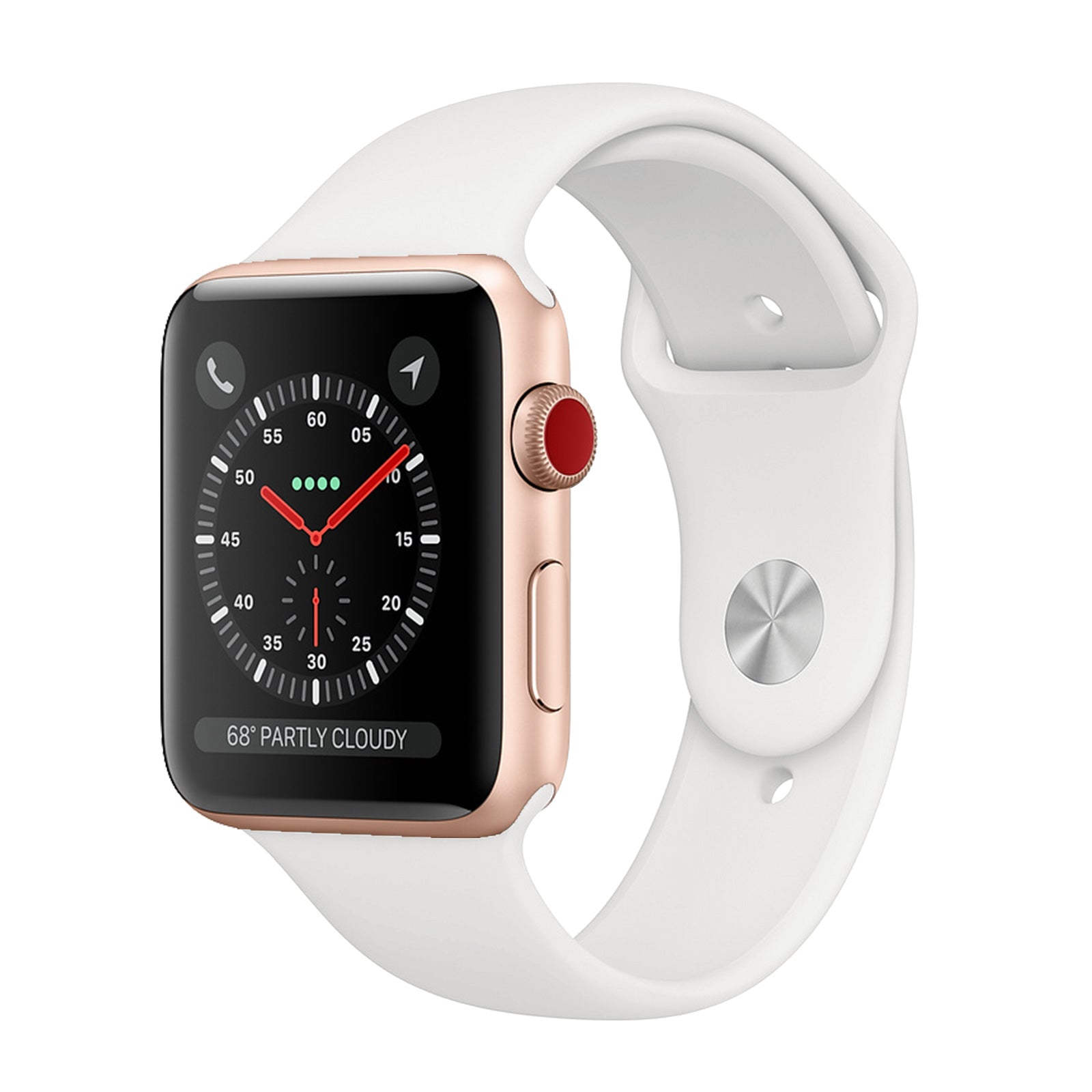 Apple Watch Series 3 Aluminum 38mm GPS+Cellulare Oro Molto Buono