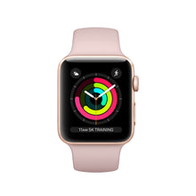Carica l&#39;immagine nel visualizzatore di Gallery, Apple Watch Series 3 Aluminum 42mm GPS Oro Buono